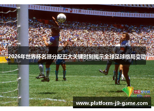 2026年世界杯名额分配五大关键时刻揭示全球足球格局变动 2026年世界杯名额分配五大关键时刻揭示全球足球格局变动